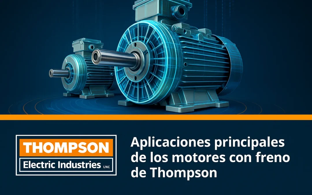 Aplicaciones principales de los motores con freno de Thompson